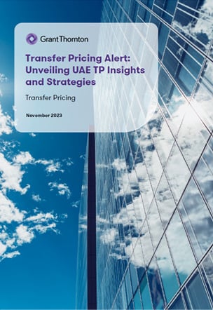 Download the November 2023 Transfer Pricing Guidance